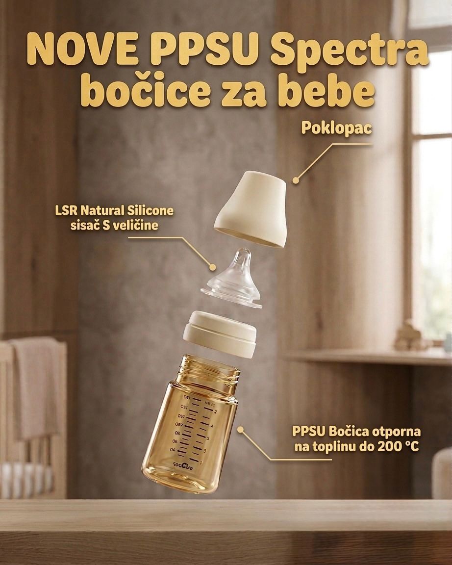 Spectra PPSU flašice za bebe