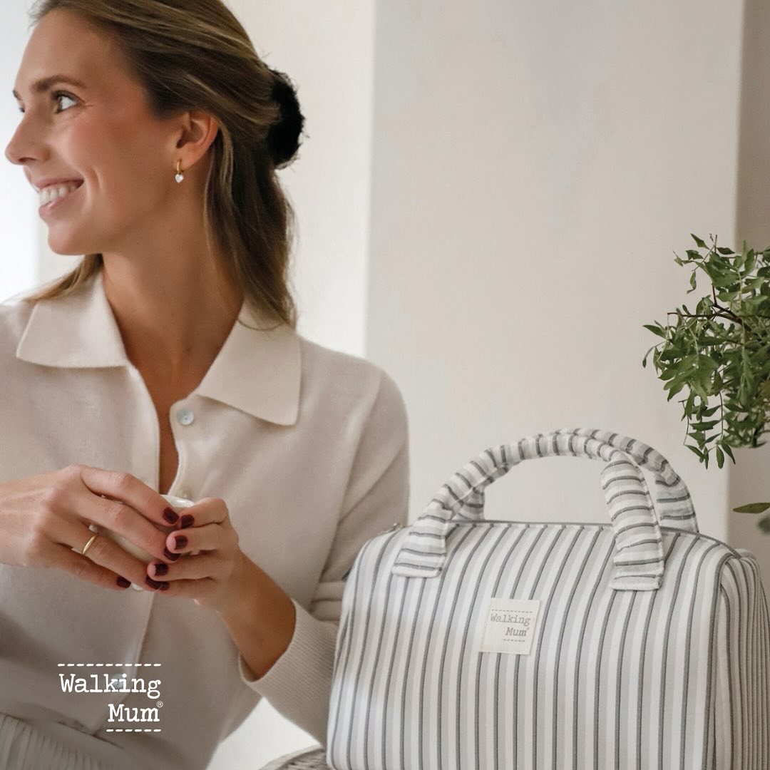Walking Mum toaletna torbica Botton Strips