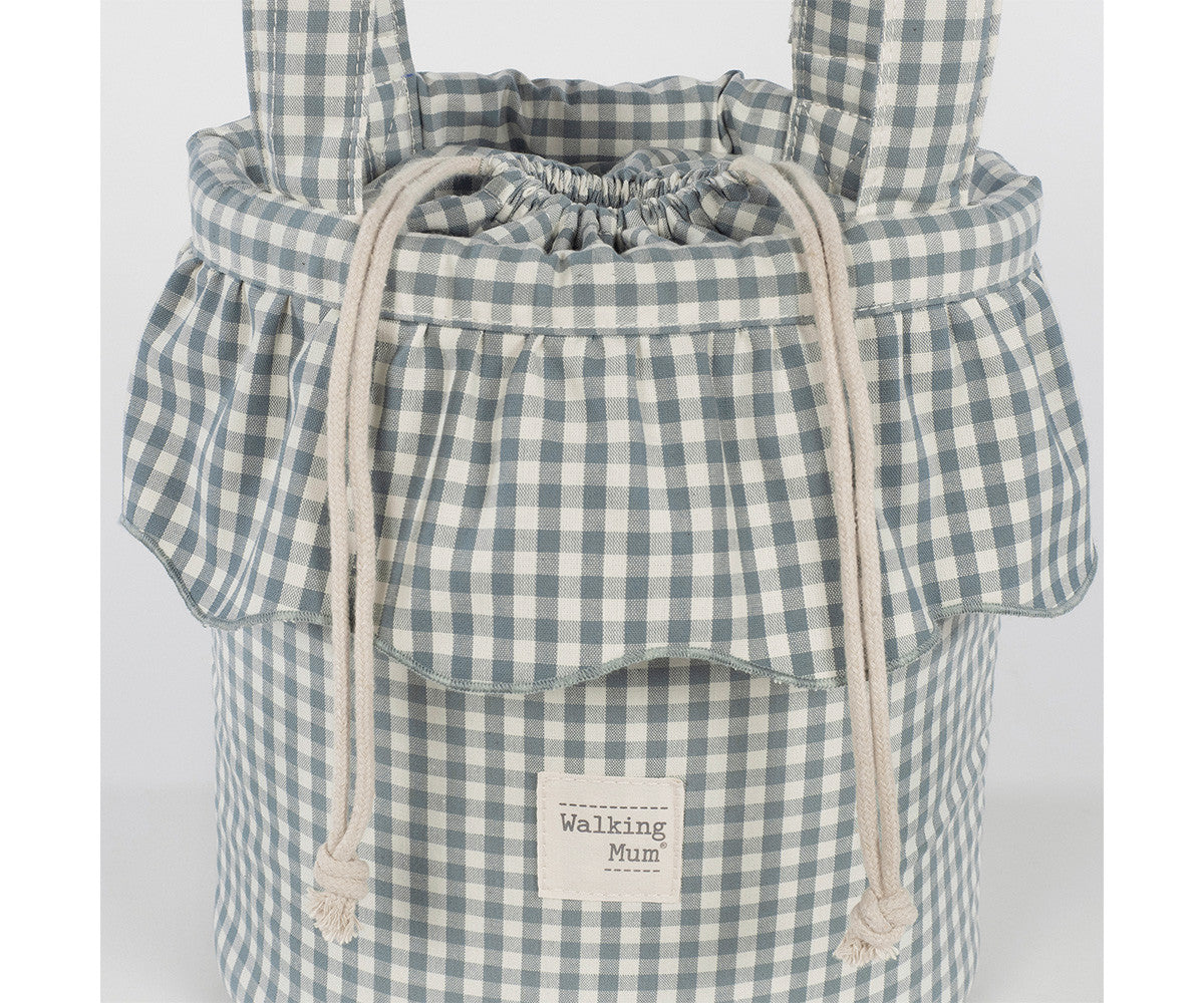 Bucket torba za kolica Praline Vichy Matcha