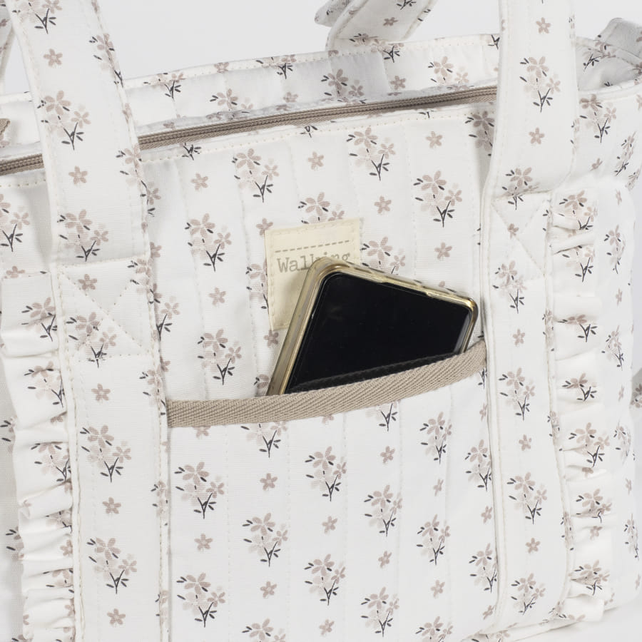 Crossbody torba za presvlačenje Botton Flowers
