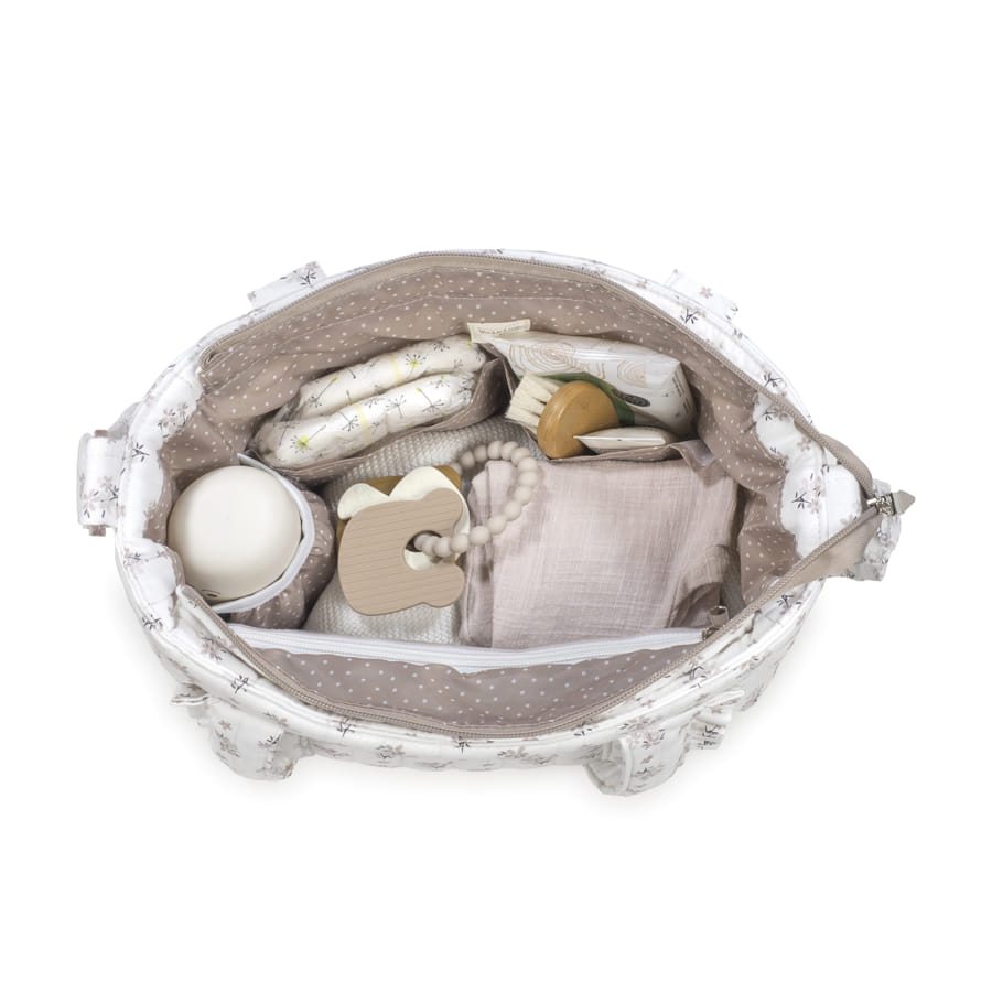 Crossbody torba za presvlačenje Botton Flowers