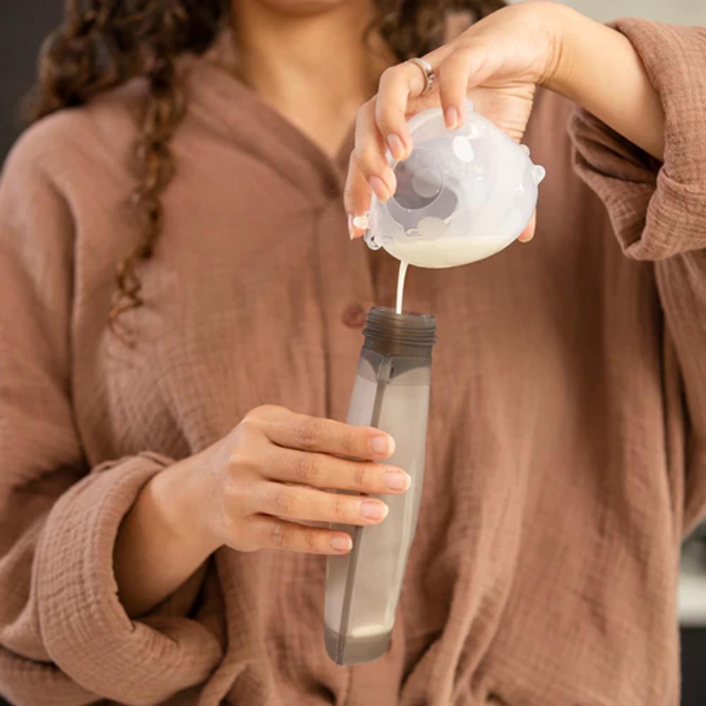 Set 2 Haakaa Bubamara sakupljača mlijeka sa neseserom