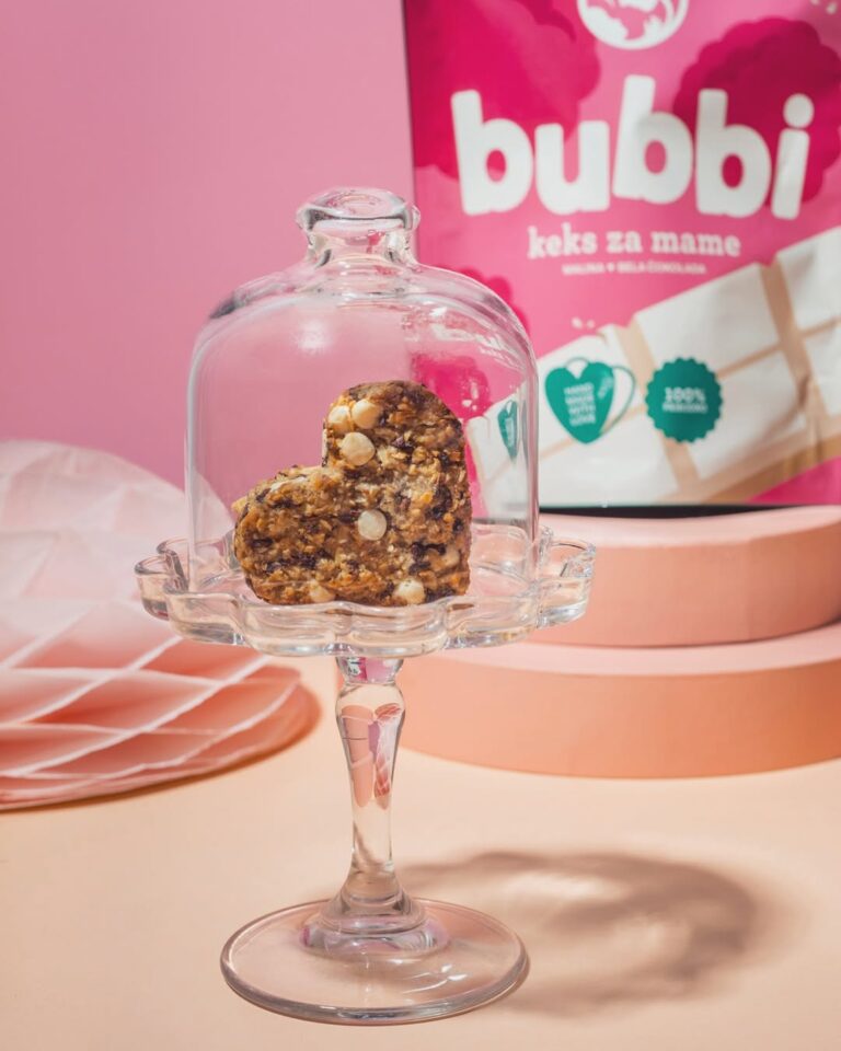 Bubbi keks za mame - Malina i bijela čokolada