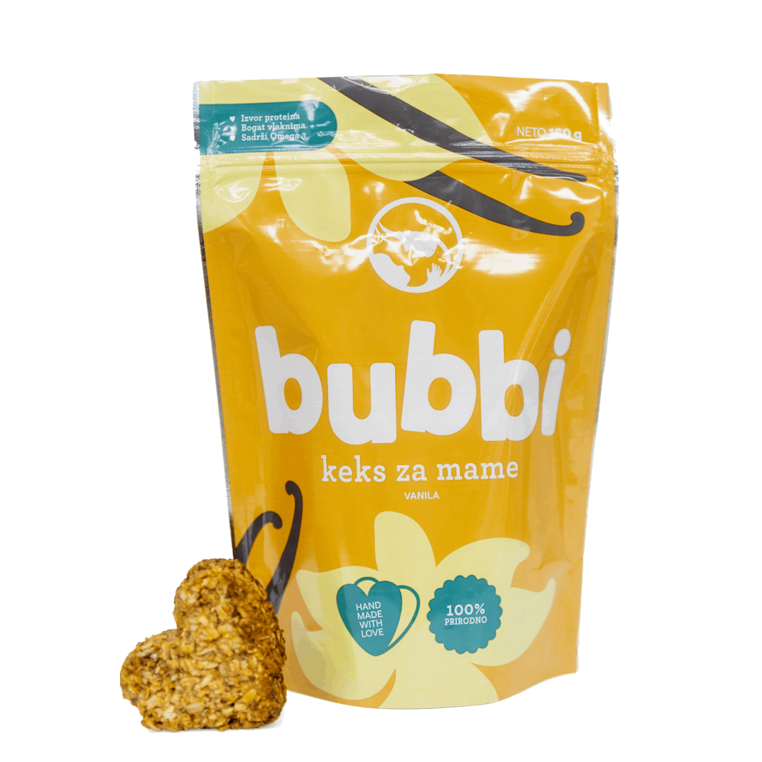 Bubbi keks za mame - Vanila