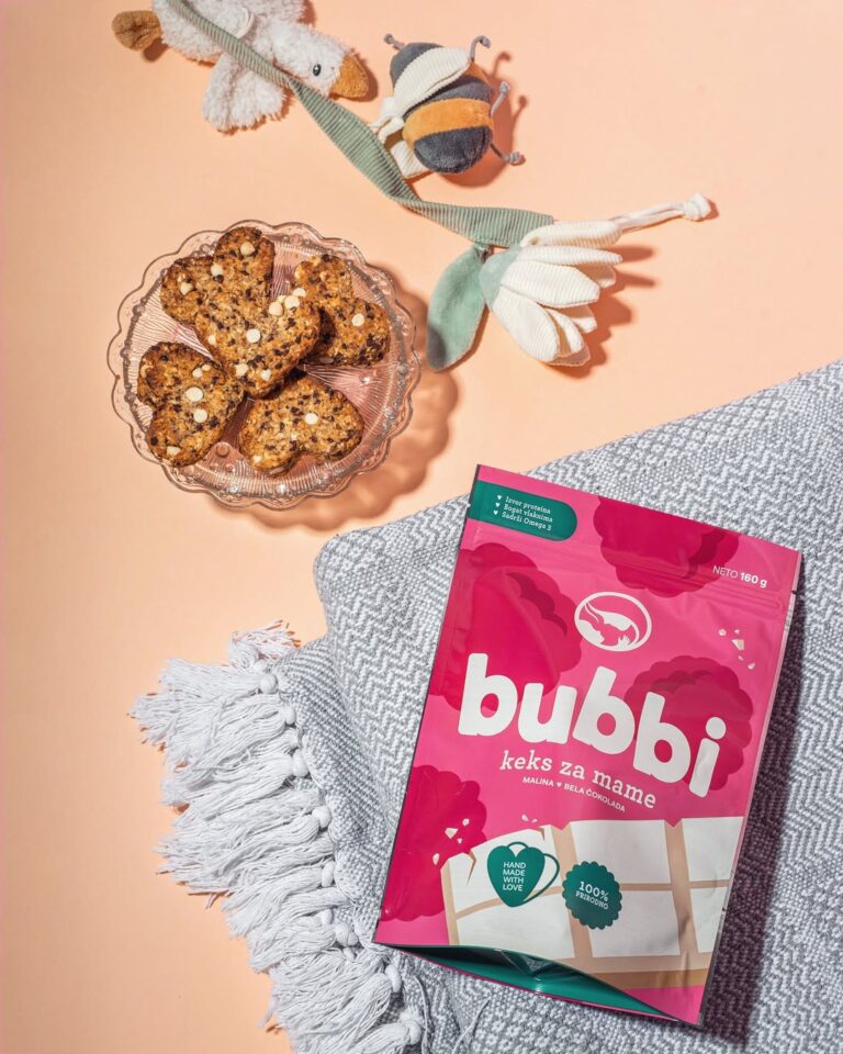 Bubbi keks za mame - Malina i bijela čokolada