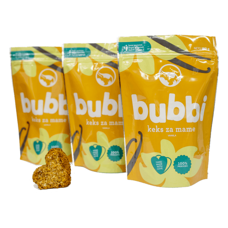 Bubbi keks za mame - Vanila