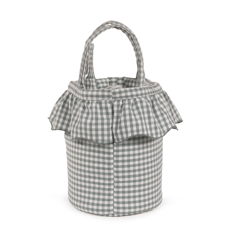 Bucket torba za kolica Praline Vichy Matcha