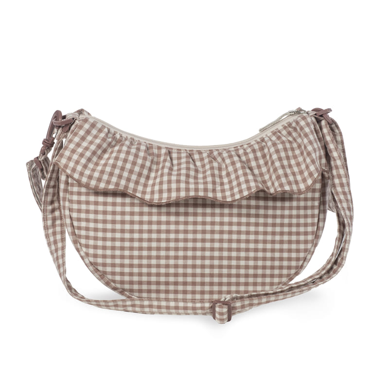 Crossbody torba za kolica Gondola Praline Vichy Moka