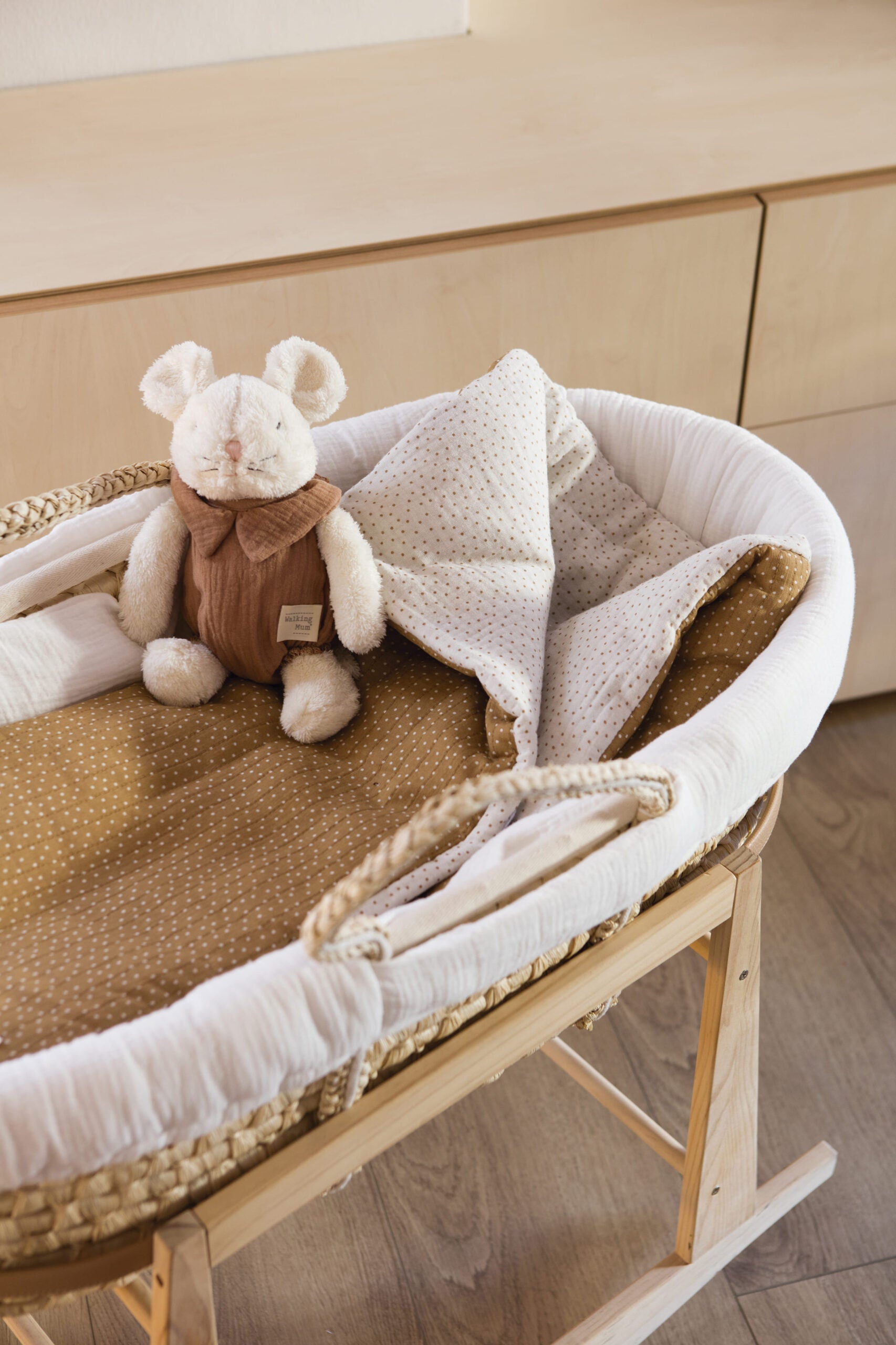 gnijezdo-dekica za bebe poppy cinnamon Supermama BH