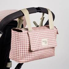 Walking Mum organizator za kolica I Love Vichy Roza