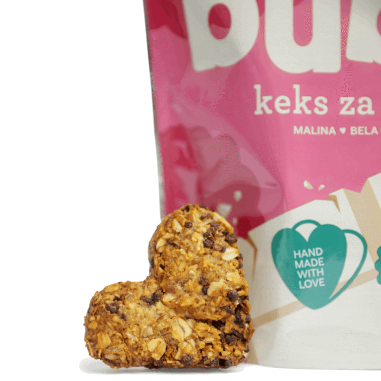 Bubbi keks za mame - Malina i bijela čokolada