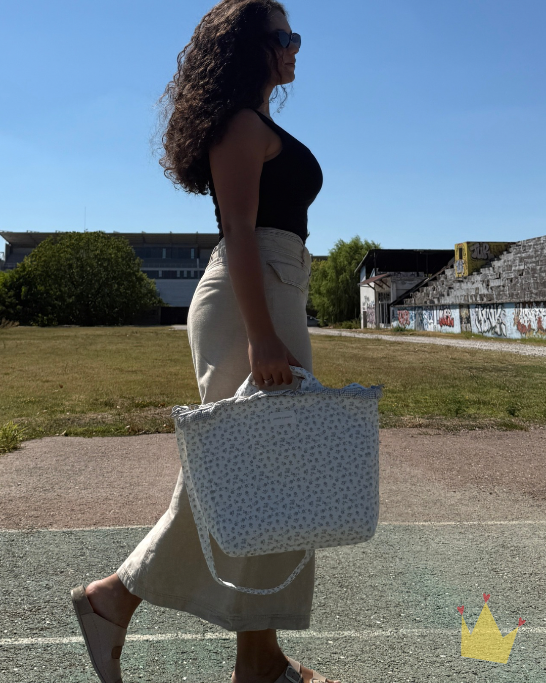 torba za presvlacenje little bloom flowers supermama bh