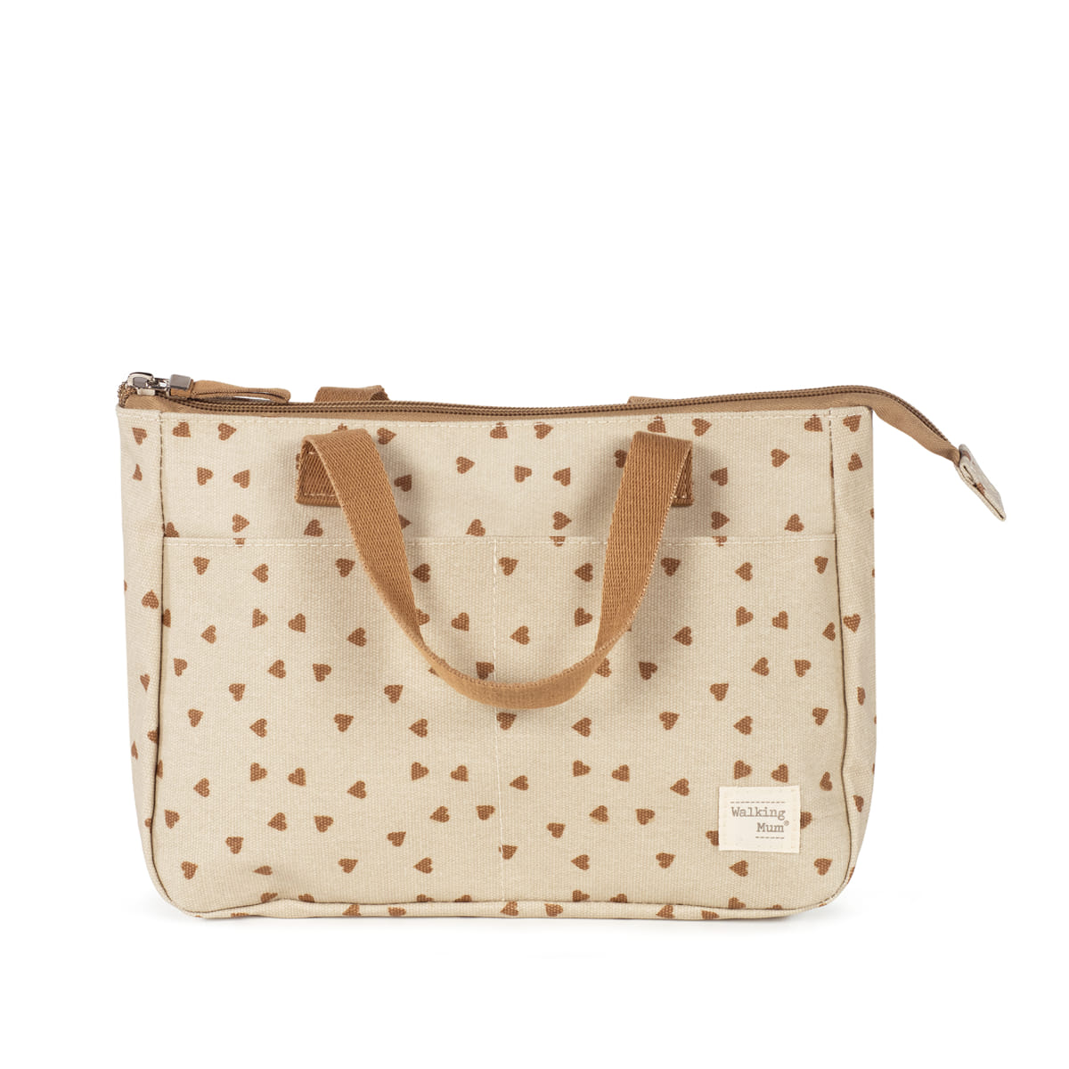 Toaletna torbica Poppy Cinnamon Srca