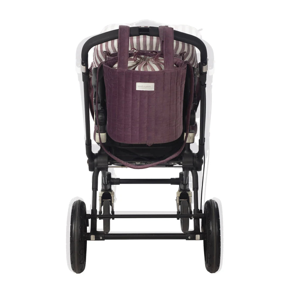 Pasito a Pasito bucket torba za kolica Cherry Velvet