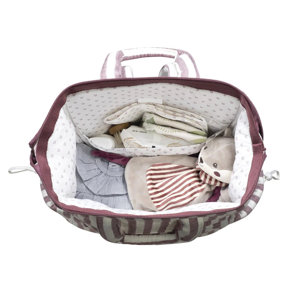 Pasito a Pasito ruksak za kolica Cherry Stripes