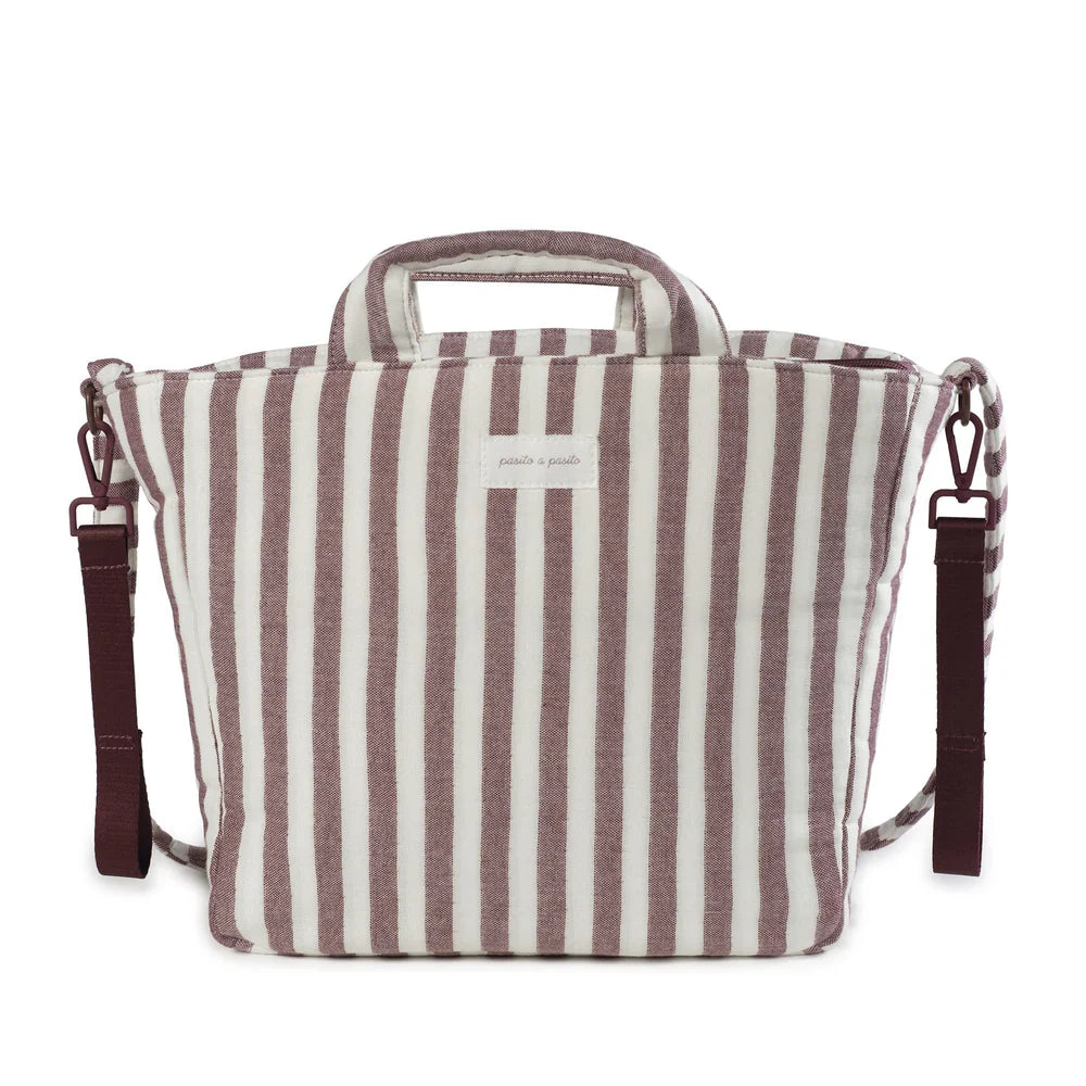 Pasito a Pasito torba za prematanje i kolica Cherry Stripes