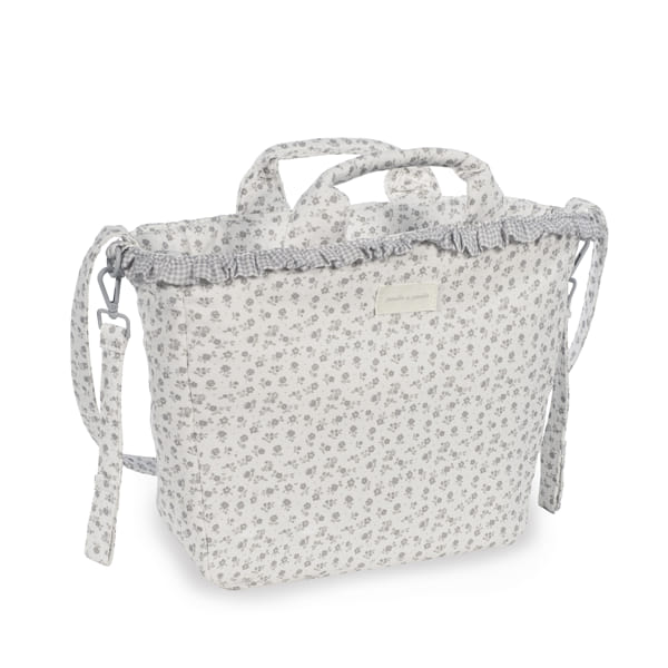 Torba za presvlačenje Little Bloom Flowers Siva