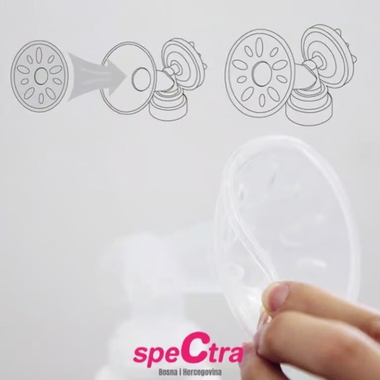 Spectra silikonski masažer za bradavice