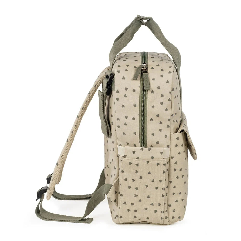 Walking Mum ruksak za kolica Hearts Poppy Moss
